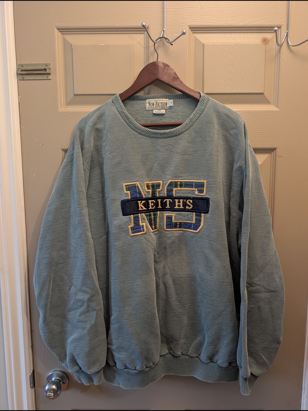 Men's Sage Green Crewneck Sweatshirt